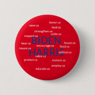 Badge Rond 5 Cm biden harris