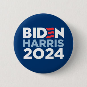 Badge Rond 5 Cm Biden Harris 2024