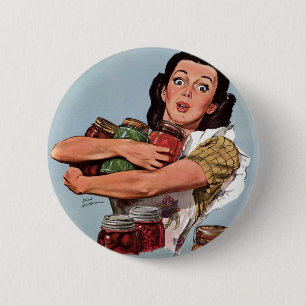 Badge Rond 5 Cm "Bien Sûr Que Je Peux !"
