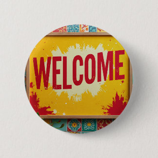 Badge Rond 5 Cm Bienvenue sur la conception 
