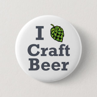 Badge Rond 5 Cm [Bière du métier I d'houblon]