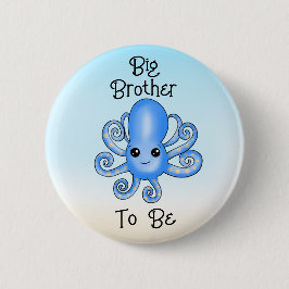 Badge Rond 5 Cm Big Brother | Pieuvre sous la mer