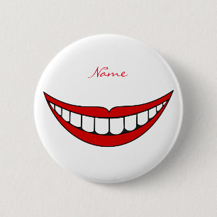 Badge Rond 5 Cm Big Smile Thunder_Cove