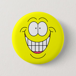 Badge Rond 5 Cm Big Smiley