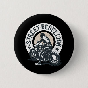 Badge Rond 5 Cm Biker Scorcher à moto