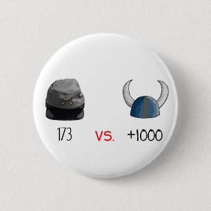 Badge Rond 5 Cm Bill contre Éric (version d'âge) - bouton