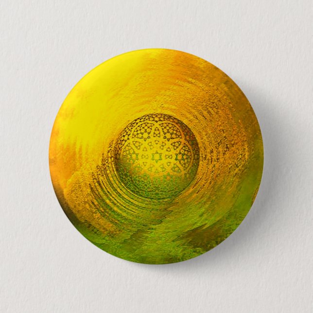 Badge Rond 5 Cm Bille sur surface (Devant)