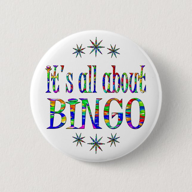 BADGE ROND 5 CM BINGO-TEST (Devant)