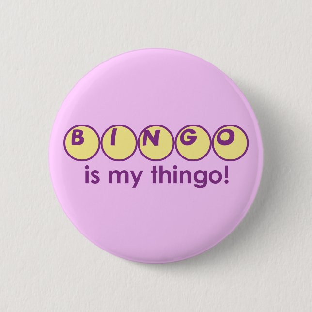 Badge Rond 5 Cm Bingo-test (Devant)