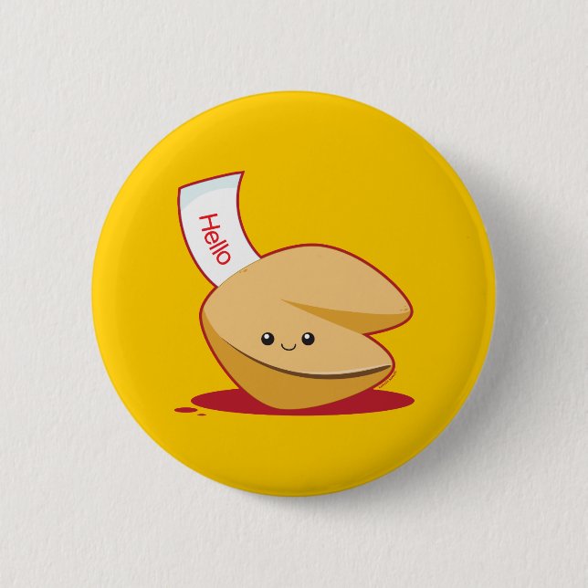 Badge Rond 5 Cm Biscuit de fortune (Devant)