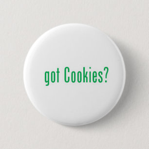 Badge Rond 5 Cm Biscuits de fille scout