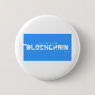 Badge Rond 5 Cm Bit chaîne de blocs