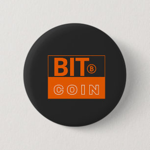 Badge Rond 5 Cm Bitcoin visuel