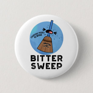 Badge Rond 5 Cm Bittersweet Funny Bitter Gourd Pun