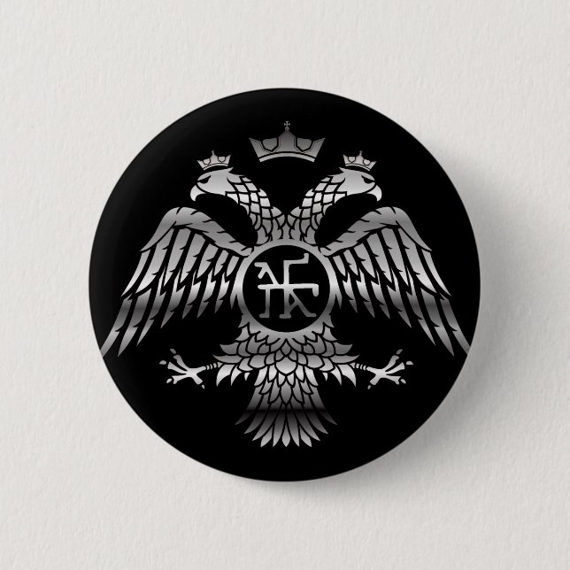 Badge Rond 5 Cm Bizantin (Devant)