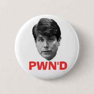 Badge Rond 5 Cm Blagojevich : PWN'D