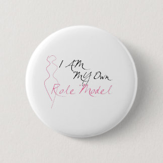 Badge Rond 5 Cm Blanc de modèle