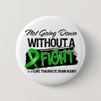 Badge Rond 5 Cm Blessures cérébrales traumatiques Ne Diminuant Pas