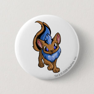 Badge Rond 5 Cm Bleu de Xweetok