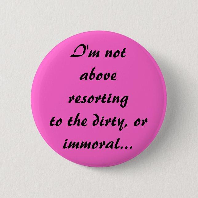 Badge Rond 5 Cm Bleus de doublure (Devant)