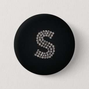 Badge Rond 5 Cm bling - S
