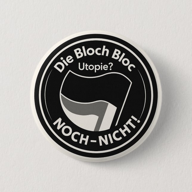 Badge Rond 5 Cm Bloch Bloc Button (Devant)
