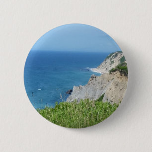 Badge Rond 5 Cm Block Island Bluffs - Block Island, Rhode Island