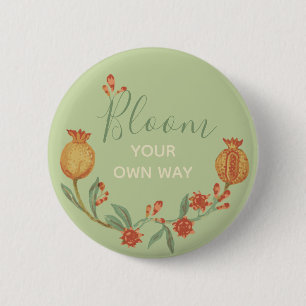 Badge Rond 5 Cm Bloquez Votre Propre Voie