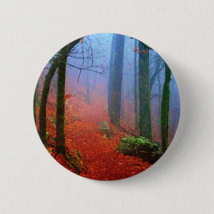 Badge Rond 5 Cm Blue fog