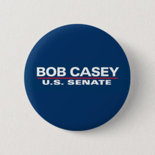 Badge Rond 5 Cm Bob Casey pour le bouton de sénat