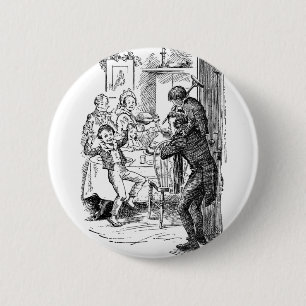 Badge Rond 5 Cm Bob et Tim minuscule