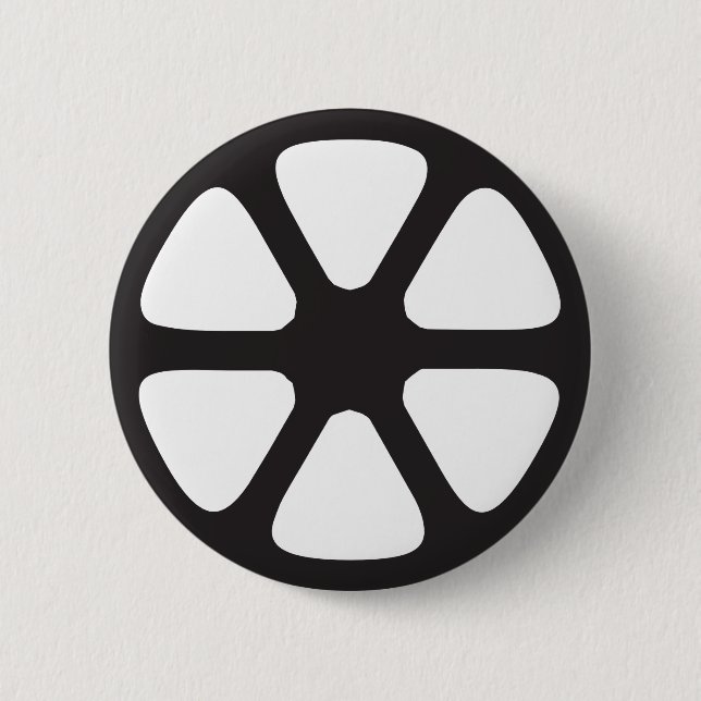 Badge Rond 5 Cm Bobine de film (Devant)