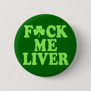 Badge Rond 5 Cm Boire d'alcool du jour de St Patrick