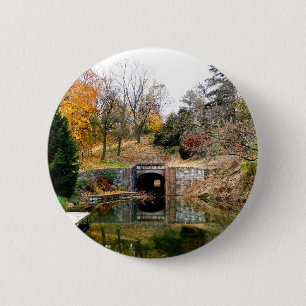 Badge Rond 5 Cm Bois de Pennsylvanie