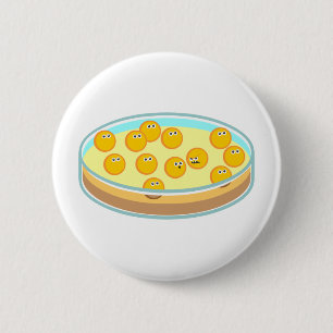 Badge Rond 5 Cm Boîte de Pétri MRSA