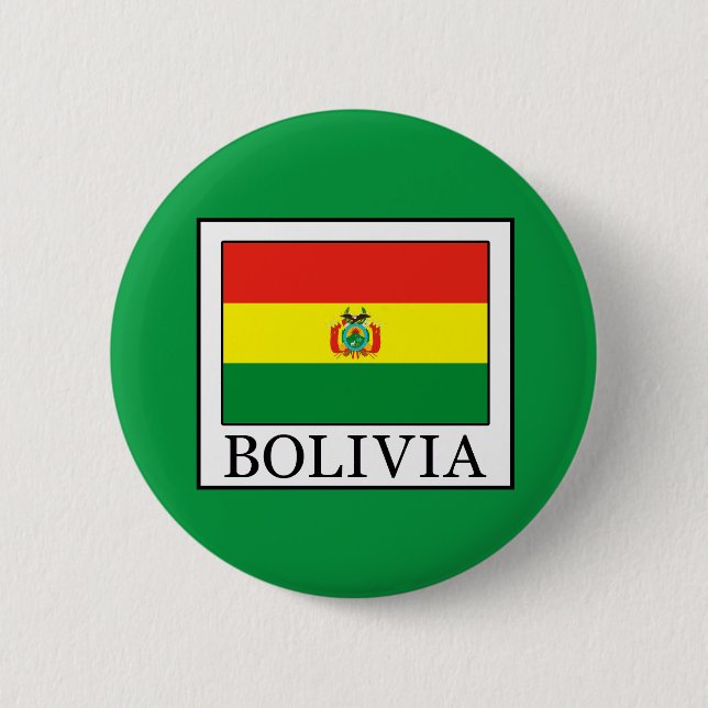 Badge Rond 5 Cm Bolivie (Devant)
