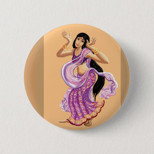 Badge Rond 5 Cm Bollywood