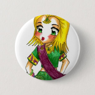 Badge Rond 5 Cm Bollywood - Gema