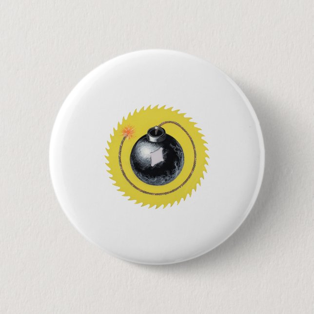 Badge Rond 5 Cm Bombe temporelle (Devant)