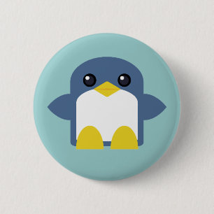 Badge Rond 5 Cm bonbon de pingouin de kawaii tweety