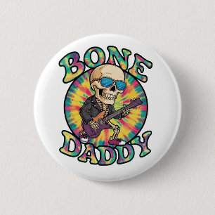 Badge Rond 5 Cm Bone Daddy