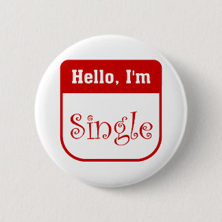Badge Rond 5 Cm Bonjour, je suis bouton simple