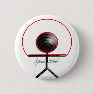 Badge Rond 5 Cm Bonne chance