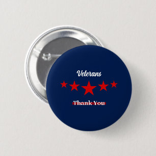 Badge Rond 5 Cm Bonne fête des anciens combattants