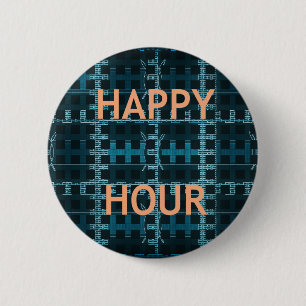Badge Rond 5 Cm Bonne heure