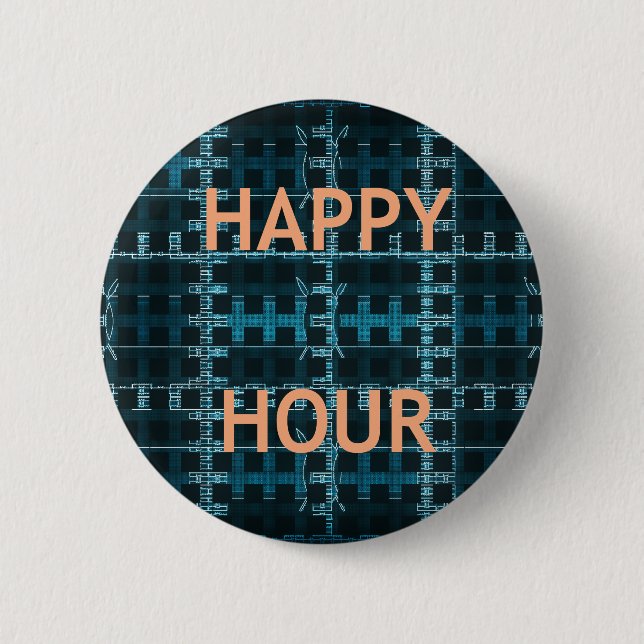 Badge Rond 5 Cm Bonne heure (Devant)