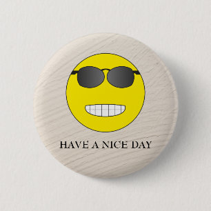 Badge Rond 5 Cm Bonne journée