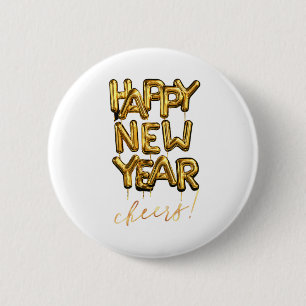 Badge Rond 5 Cm Bonne nouvelle année