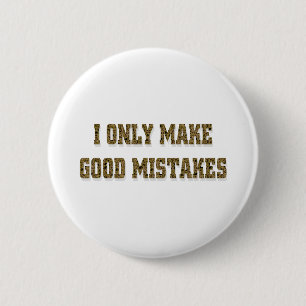 BADGE ROND 5 CM BONNES ERREURS