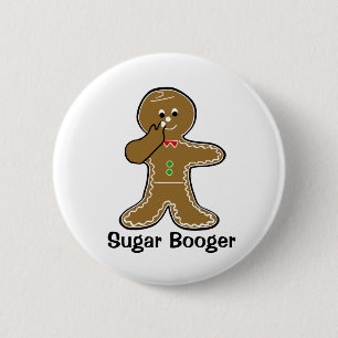 Badge Rond 5 Cm Booger à sucre